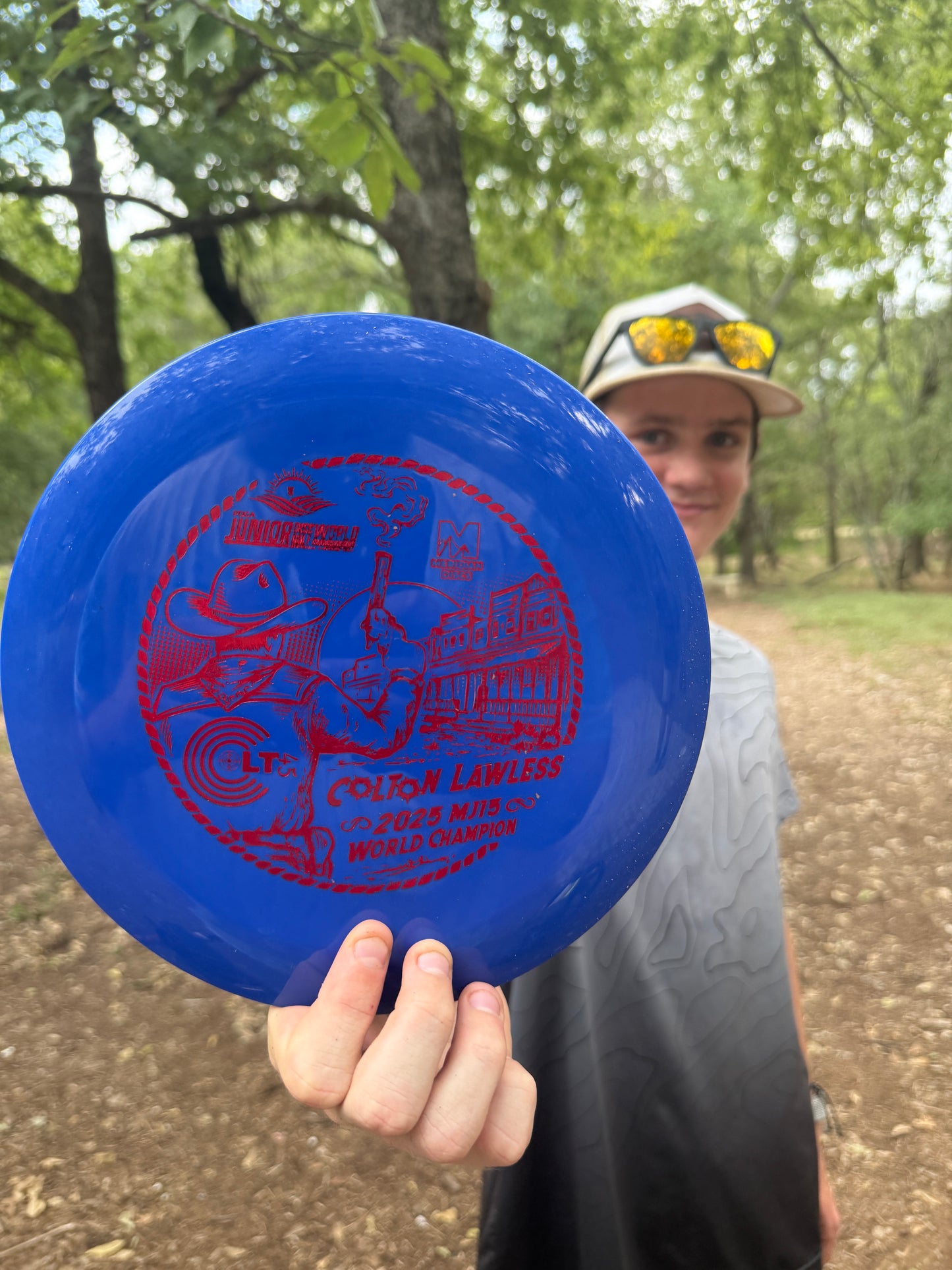 Colton Lawless World Championship Commemorative Disc