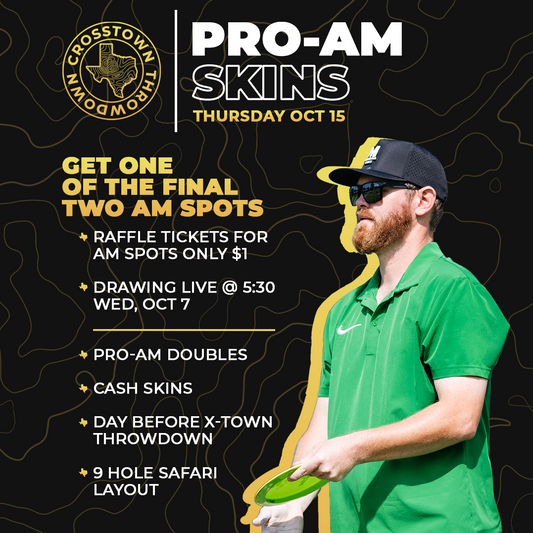 Crosstown Throwdown Pro-Am Skins Raffle Tickets